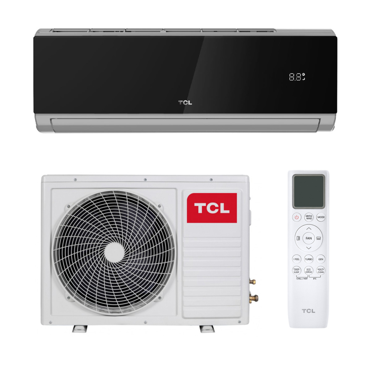 Кондиціонер TCL Elite Series XA82 TAC-09CHSD/XA82I Grey-Black Wi-Fi Ready